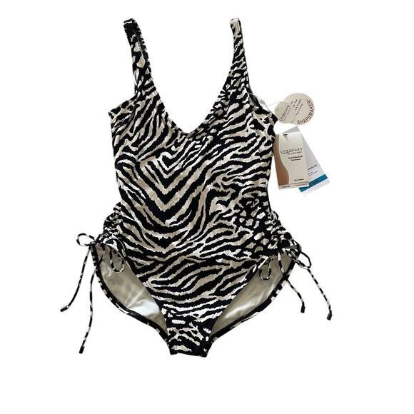 Coco Reef Contours Stellar Shapemaker One‎ Piece Swimsuit Size 12/36C NWT $140 - Picture 1 of 5